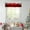 Red, variant on Christmas Curtains 53.9x17.7 Inch Winter Bedroom Window Drapes Tree Xmas Curtains for Living Room Curtain for Farmhouse Bathroom Kitchen Village