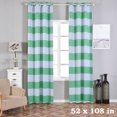 thumbnail image 5 of BalsaCircle 52 x 108-Inch Cabana Stripe Curtains Drapes Panels with Grommet Window Treatments - Home Decorations, 5 of 8