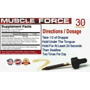 Best Muscle Building Supplement Muscle Force Extreme 345mg Our Strongest Strength & Endurance Spray, Improves Muscle Strength and Recovery Times