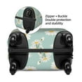 thumbnail image 3 of Fotbe Floral Daisy Luggage Cover Protector,Suitcase Protector,Scratch and Dirt Resistant,Fits 18-32 Inch Luggage-Large, 3 of 8