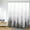 Foggy Forest-light Grey, variant on Dahlia Flower Shower Curtain, Floral Bathroom Decor, Waterproof Polyester Fabric Pink Black Grey Set, with 12 Hooks 72 x 72