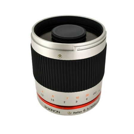 Rokinon 300M-M-S 300mm F6.3 Mirror Lens for Canon M Mirrorless Interchangeable Lens