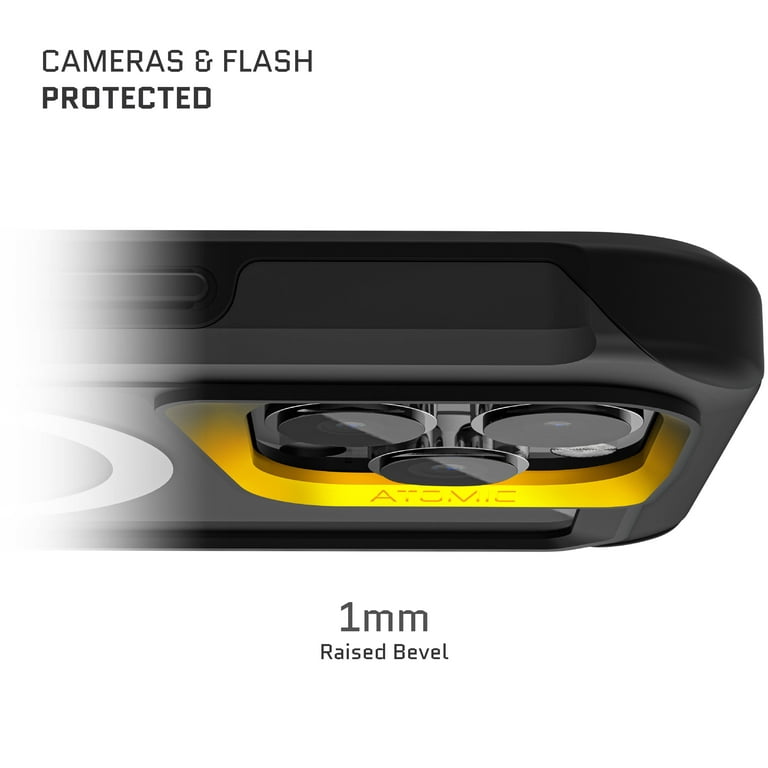 Ghostek Atomic Slim MagSafe iPhone 15 Pro Max Case for Apple iPhone 15, 15  Plus, 15Pro (Black) 