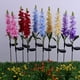 thumbnail image 2 of Billuyoard 2 uds luz Solar hermosa flor al aire libre ahorro de energía RGB lámparas de patio lámpara de camino a prueba de herrumbre iluminación Iluminación y accesorios Azul Billuyoard HA073511-04, 2 of 6