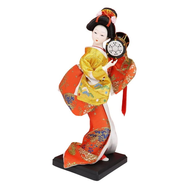 Muñeca Geisha Japonesa Étnica, Figura Coleccionable, Estilo Vintage, Artesanía Estilo D