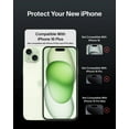 thumbnail image 3 of Belkin ScreenForce InvisiGlass Blue Light Filter Screen Protector for iPhone 16 Plus, iPhone 15 Plus, & iPhone 14 Pro Max Scratch-Resistant Impact Protection w/ Included Easy Align Tray, 3 of 7