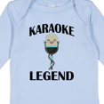thumbnail image 4 of Inktastic Karaoke Legend Music Gift Boys or Girls Long Sleeve Baby Bodysuit, 4 of 5