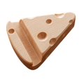 thumbnail image 2 of pstuiky Adorno de abrebotellas con forma de queso y pegatina para nevera de Creatives, de madera maciza., 2 of 8