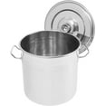 thumbnail image 3 of 12.7 Quarts Stock Pot with Lid, Large Pots for Cooking Stainless Steel Stockpots Deep Cooking Pot Canning Cookware Heavy Duty Induction Soup Pot (12.7 Quart), 3 of 17
