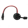 thumbnail image 3 of SAE Connector - SAE Power Socket Sidewall Port, Solar Weatherproof SAE Quick Connect Solar Panel Mount, 12AWG SAE Cable for Solar Generator Battery Charger, 3 of 6
