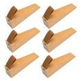 thumbnail image 4 of Door Stopper , 6 Pcs Convenient Practical Wooden Door Stopper Wood Material  For Home, 4 of 8
