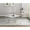 thumbnail image 5 of Lexicon Alfeo Steel and Stone End Table in Silver, 5 of 5