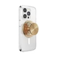 thumbnail image 1 of Soporte para teléfono PopSockets redondo, compatible con MagSafe Gold, 1 of 6