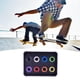thumbnail image 1 of 8 piezas de cojinetes de skate premium, piezas de reparación Abec de material acero con caja de almacenamiento de hierro de repuesto para ruedas de patines color DYNWAVEMX Rodamientos para patinetas, 1 of 8