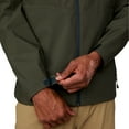 thumbnail image 6 of Free Country Men's Hydro Lite X2O Highline Waterproof Rain Jacket Olive L, 6 of 7