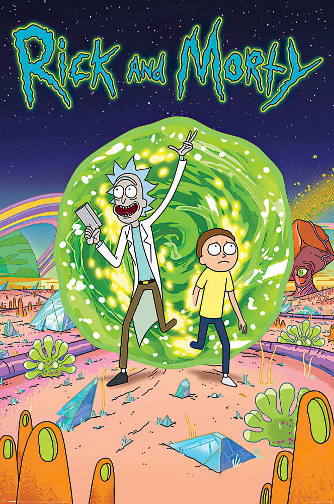 Details about   Rick & Morty Season 4 Poster MAGNETIC NOTICE BOARD Inc Magnets 