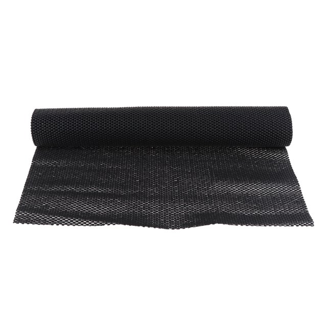 Alfombrilla del estante Armario del cajón Alfombrilla antideslizante Alfombrilla antiadherente Alfombrilla del refrigerador Alfombrilla para cocina Negro Yotijar Estera antirresbaladiza del trazador de líneas