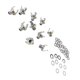 thumbnail image 2 of 10 Set Guitar Jack Metal Mono Standard Size Good Contact Electric Guitar Jack Replacement 6.35mm, 2 of 5