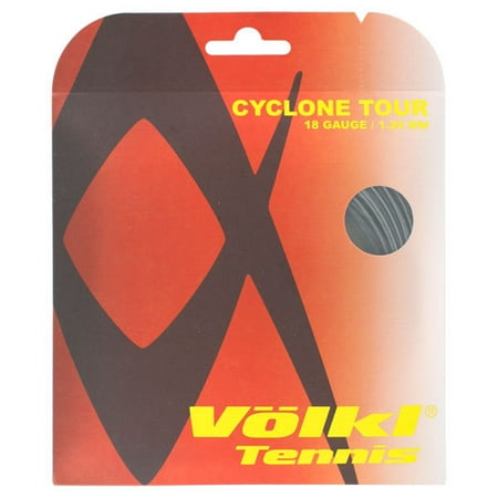 18g Strings - Cyclone Tour 18G Tennis String Anthracite
