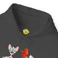 thumbnail image 3 of 90s Nostalgia Retro Cartoon Hoodie, Pinky and the Brain Hooded Sweatshirt, 3 of 5