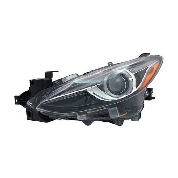 Left Driver Side Headlight Assembly - Compatible with 2014 - 2016 Mazda 3 2015