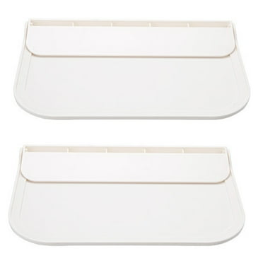 2 Pcs Shelf Shelves Stick on Shelf for Wall Sticky Shelf Self Adhesive Shelf Dorm Shelf Wall Shelf No Drill
