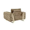 thumbnail image 3 of Titan Furnishings Modern Italian Fabric Chair, 3 of 11