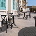 thumbnail image 2 of Compamia Sky Round Folding Table 24 inch in Black finish, 2 of 8
