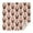 German Shepherd With, variant on Paw Print Sonstripes Square Tablecloth,Waterproof Square Table Cover,Wipeable Spillproof Washable Table Cover for Home Kitchen Party Decor 42"X42"(107x107cm)