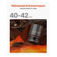 thumbnail image 2 of 3/4 Inch Impact Socket Set 27 Piece - SAE & Metric - 7/8 to 2 Inch, 22 to 50 mm - 6-Point Heavy Duty, 2 of 6