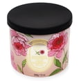 thumbnail image 3 of Mainstays 3-Wick Candle Raspberry Peach Frose Fragrance, 13-Ounce, 3 of 6
