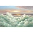thumbnail image 2 of Smith, B. 18x13 Black Ornate Wood Framed with Double Matting Museum Art Print Titled - INCOMING TIDE II, 2 of 4
