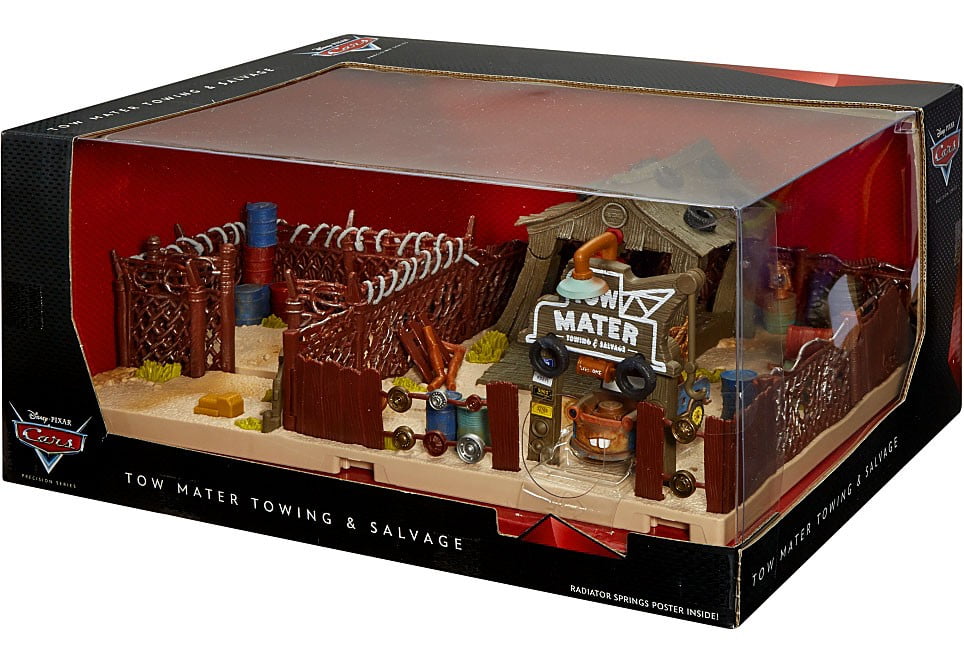 disney cars precision series playsets