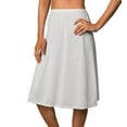 thumbnail image 1 of Combinaison Mi-Longue Évasée de Jour pour Femme Shadowline 4711625 25 Pouces (Blanc m), 1 of 4