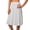 White, variant on Women's Shadowline 4711625 25 Inch Flare Daywear Half Slip (Black L)