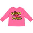 thumbnail image 3 of Inktastic My Grandpa is a Firefighter with Fire Truck Boys or Girls Long Sleeve Toddler T-Shirt, 3 of 5
