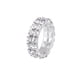thumbnail image 3 of Anillo del dedo del pie ajustable de cristal plata Yuyangstore playa joyería, 3 of 3