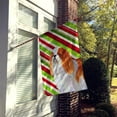 thumbnail image 2 of Carolines Treasures SS4576-FLAG-PARENT English Toy Spaniel Candy Cane Holiday Christmas Flag  multicolor, 2 of 2