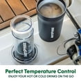 thumbnail image 3 of AeroPress Go Plus, Small Portable Coffee Maker for Travel & Camping - 3 In 1 Brew Method Combines French Press, Pourover, Espresso, Full Bodied Coffee without Bitterness, Coffee Press Kit - Black, 3 of 5