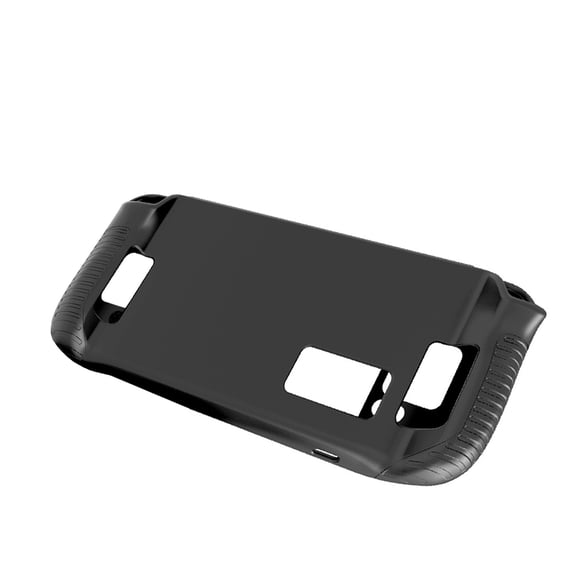 1 x Anti-slip Particles Game Console Silicone Case Protective Cover for Steam Deck Spare Part