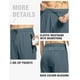 thumbnail image 5 of Pantalones TBMPOY para hombre, viajes, senderismo, secado rápido, cortavientos, color azul S, 5 of 7