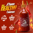 thumbnail image 6 of Fusion Select 10 Oz Sriracha Hot Sauce - Gourmet Spicy & Sweet Chili Sauce Seasoning for Cooking, Pizza, Stir Fry, Chicken, Meat, Taco - Made from Sun Dried Chilies, Natural Color, 6 of 6