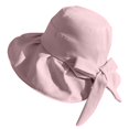 thumbnail image 4 of Lispipm Summer Beach Sun Hats for Women Wide Brim Ruffle Bow Hiking Caps 2026 Outdoor Vacation Hat for Ladies Hot Day Pink, 4 of 5