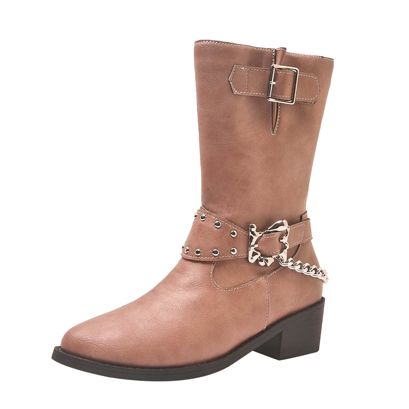 Boots bout carré deals