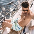 thumbnail image 2 of luoweisi Men's Beach Shorts Quick Dry Swim Trunks with Mesh Lining Dragonfly S, 2 of 5