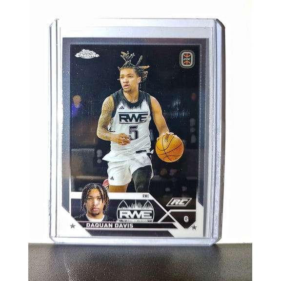 Daquan Davis Rookie Card 2023-24 Topps Chrome Overtime #99 RWE