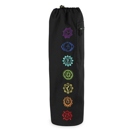 Gaiam Chakra Embroidered Yoga Mat Bag (Best Yoga Mat Bag 2019)