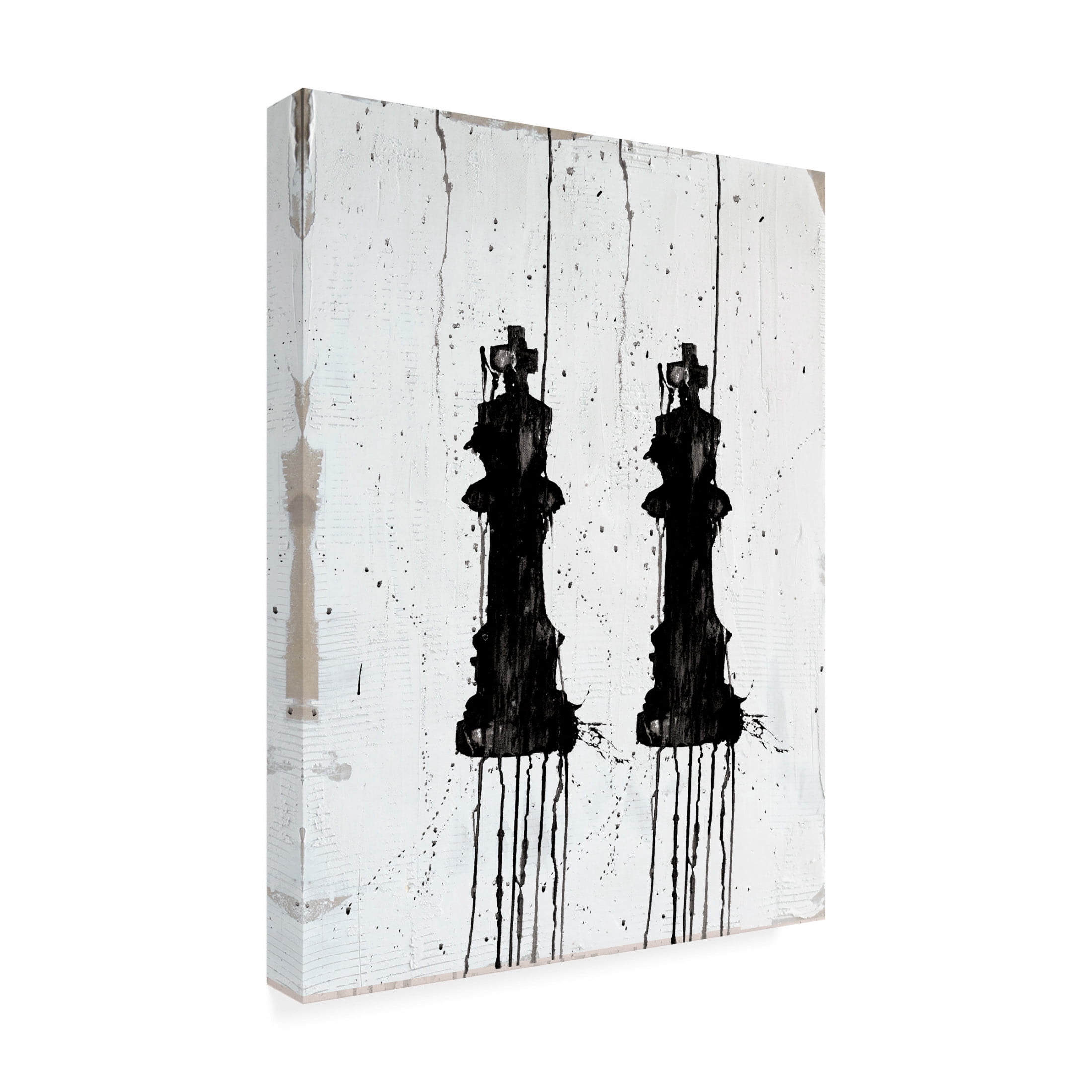 Trademark Fine Art Kent Youngstrom Chess Pieces I Canvas Wall Art