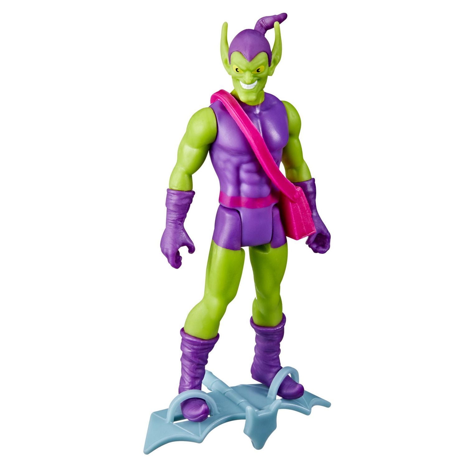 Hasbro Marvel Legends Series Retro 375 Collection, figurine Green Goblin de 9,5 cm, 2 accessoires