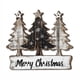 thumbnail image 2 of Navidad árbol de madera, adorno decorativo, árbol de Navidad colgante, festival de invierno, árbol de Navidad para exterior, árbol de Navidad para interior, árbol de Navidad de madera, árbol de, 2 of 7